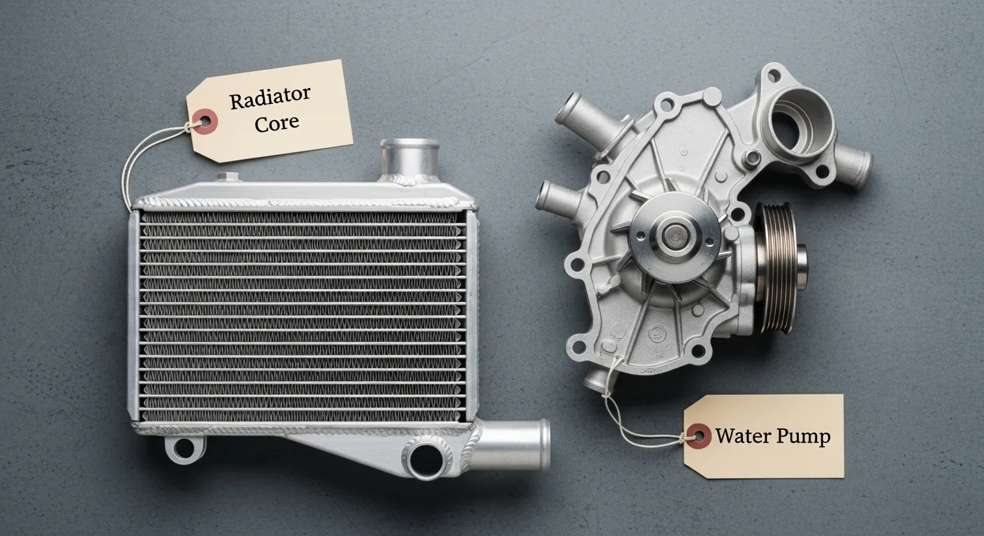 Buy Automotive Cooling Radiator Wa in Bulk | Premium Wholesale Auto Parts Supplier - Delhi Source Hub