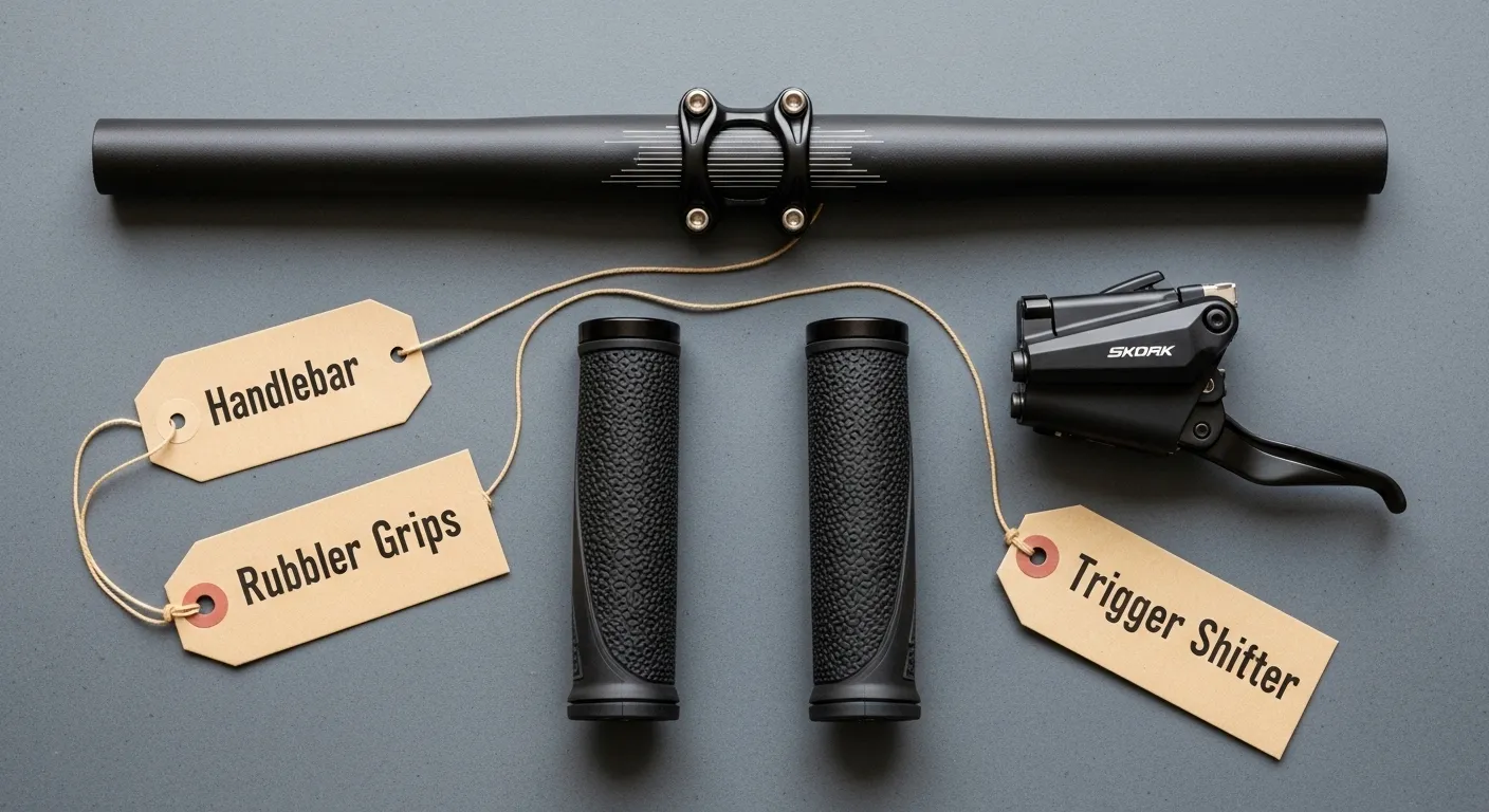 Buy Bike Cockpit Handlebars Grips in Bulk | Premium Wholesale Auto Parts Supplier - Delhi Source Hub