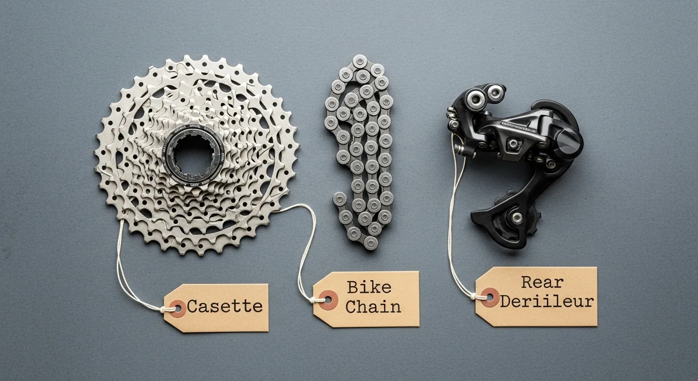 Buy Bike Drivetrain Cassette Chain in Bulk | Premium Wholesale Auto Parts Supplier - Delhi Source Hub
