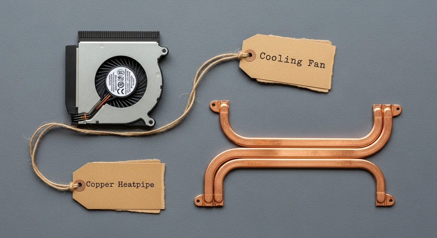 Buy Laptop Cooling Fan Heatpipe Jp in Bulk | Premium Wholesale Laptop Spares Supplier - Delhi Source Hub